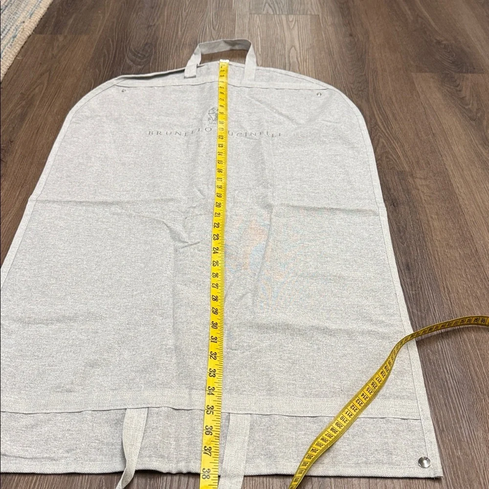 Brunello Cucinelli Linen Garment Bag Blazer Travel Bag Sleeper Bag 24